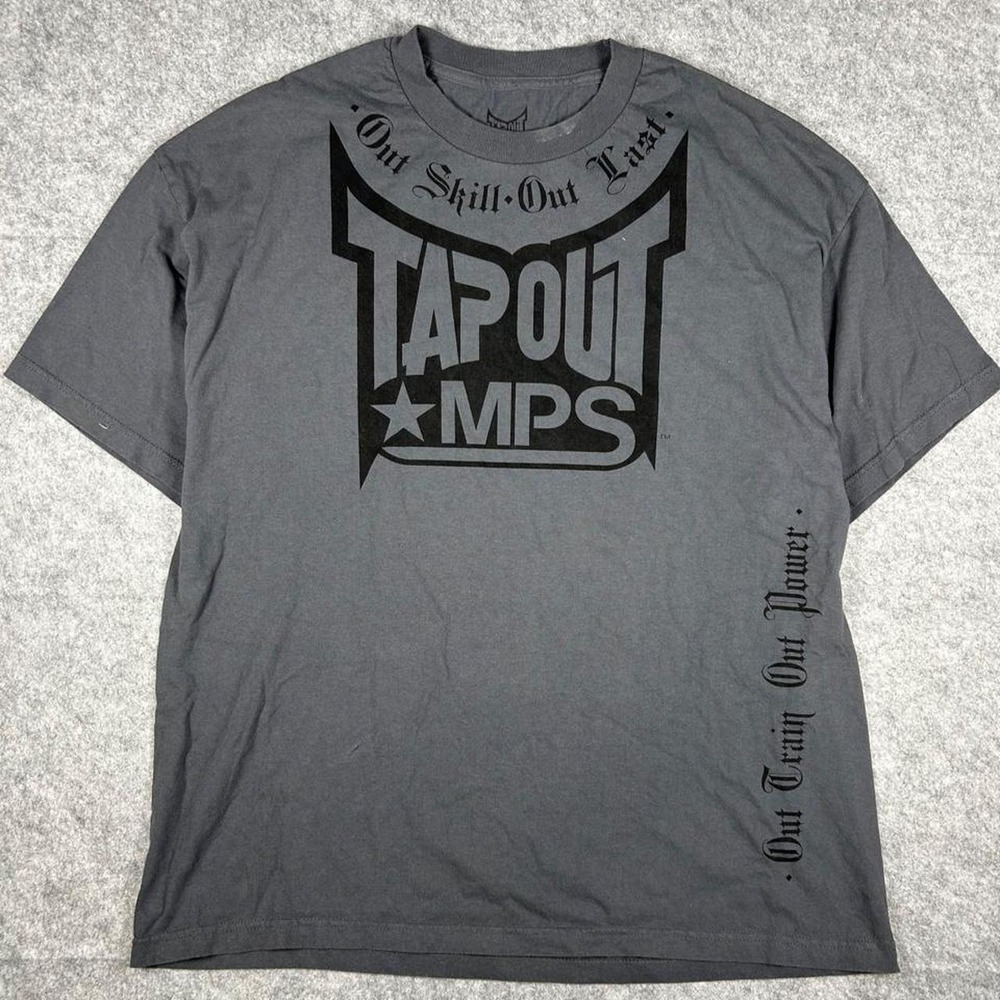 Vintage Y2K Tapout MPS T-Shirt (Size XXL)